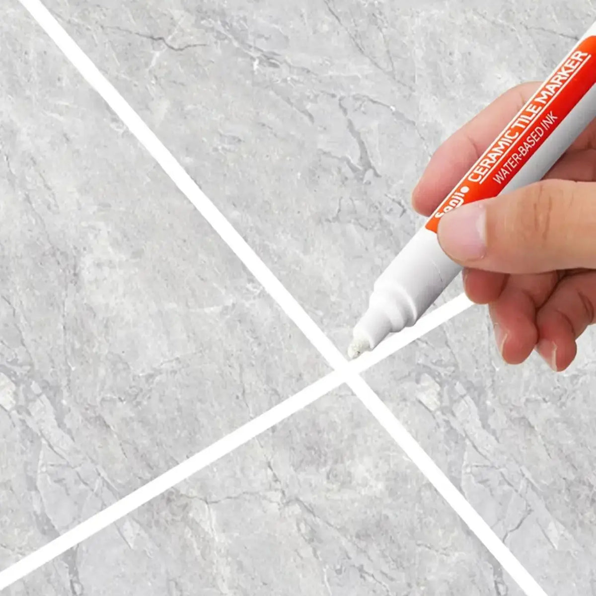 1/5/10PC Waterproof Marker Pen Wall Seam Repair Tiles Grout Markers Pens Floor Bathroom Decontamination Paint Brush Tools