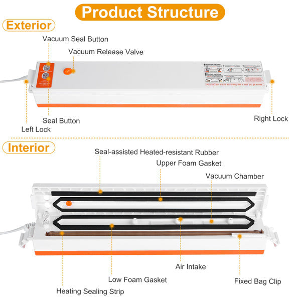 Electric Vacuum Sealing Machine
