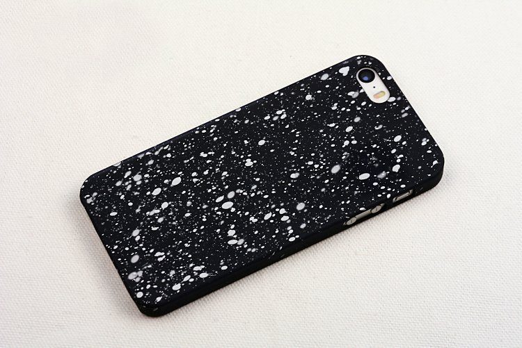 Silver Starry Night iPhone Cases