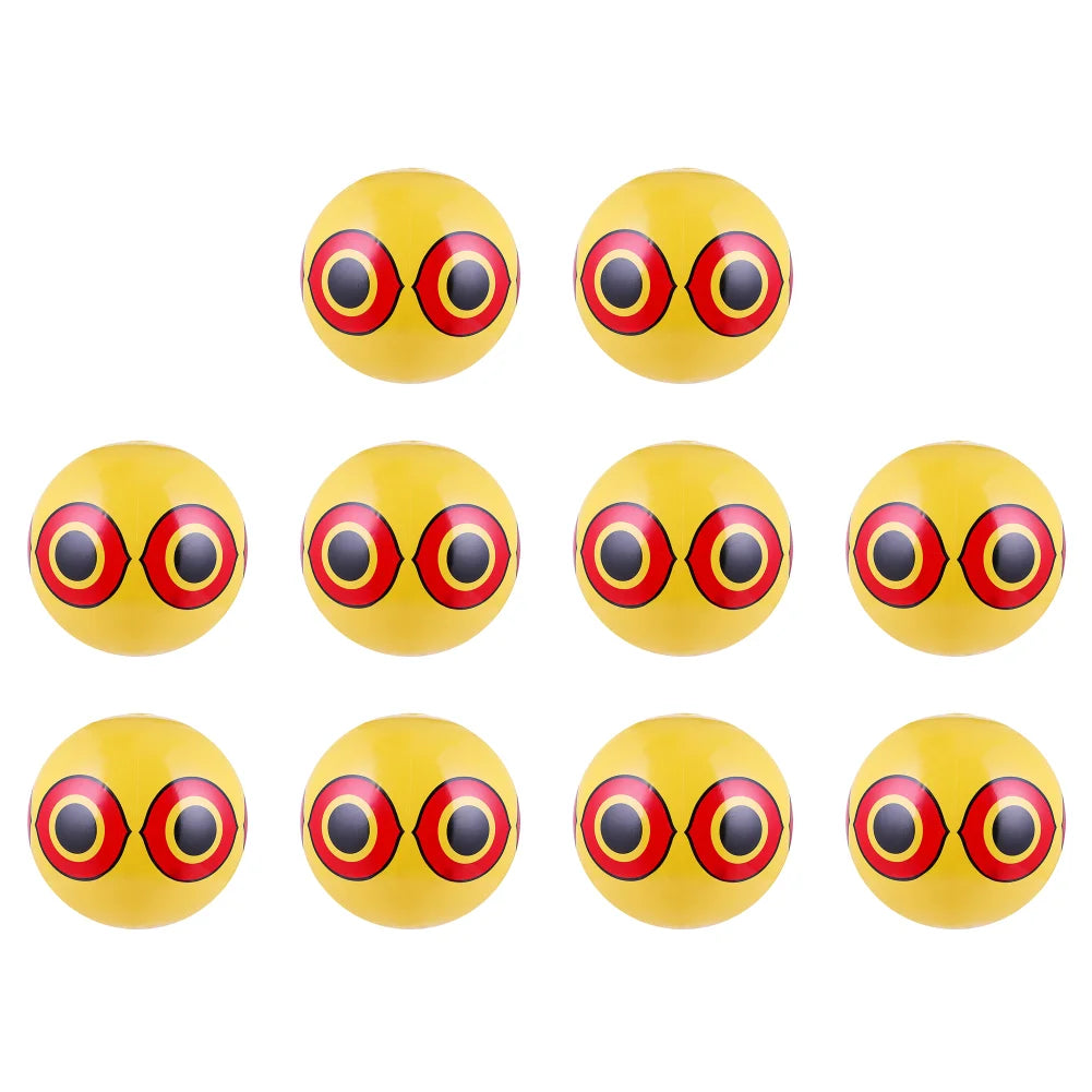 1-10pcs Hanging Bird Repellent Ball 40CM PVC Inflatable  Scare Eye Balloons Anti-Bird Pigeons Repellent Pest Control for Outdoor
