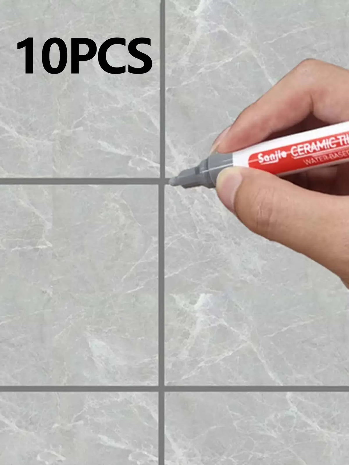 1/5/10PC Waterproof Marker Pen Wall Seam Repair Tiles Grout Markers Pens Floor Bathroom Decontamination Paint Brush Tools