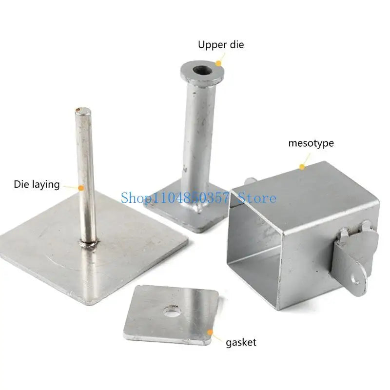 652F Fishing Baits Mould Baits Fishing Baits Maker Square Baits Shaper Freshwater Saltwater Fishing Square Block 65x65mm