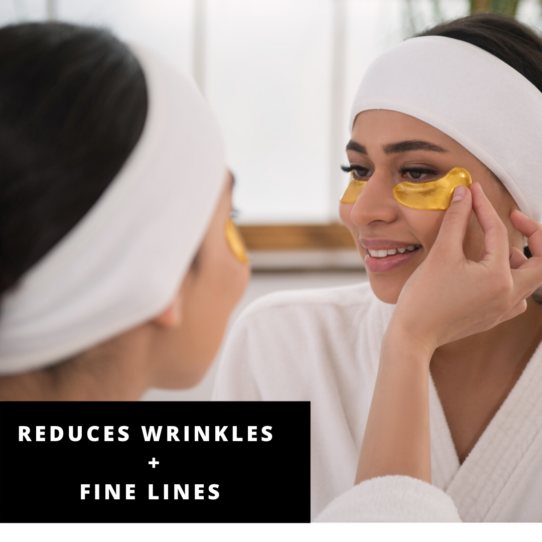 PURE SOL. Beauty Perk Up Gold Collagen Hydrogel Eye Mask