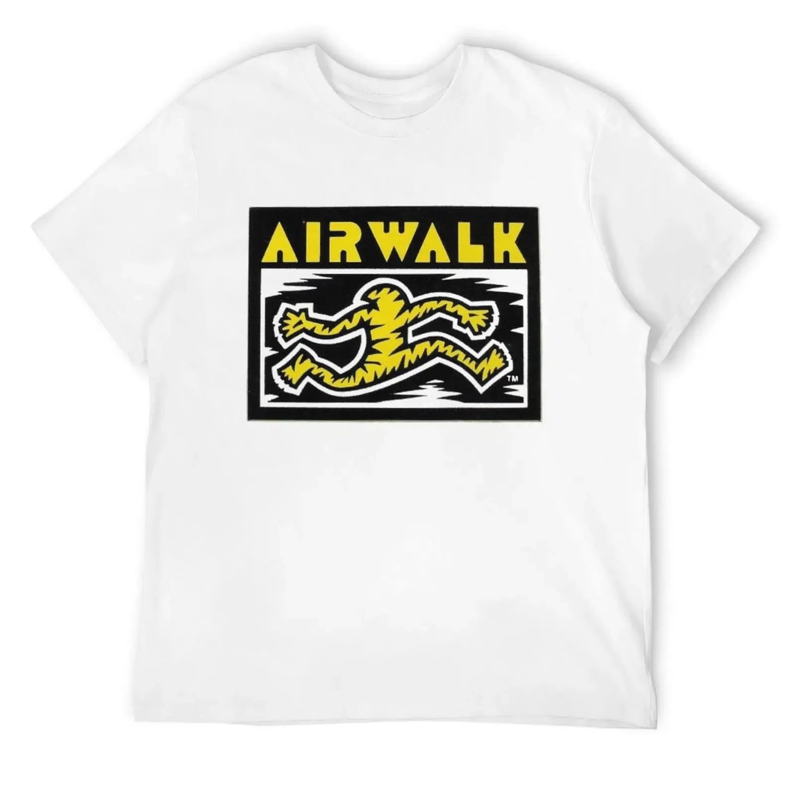 Running man, Airwalk shoes skateboard t shirt design. T-Shirt T-shirts oversize men t shirts
