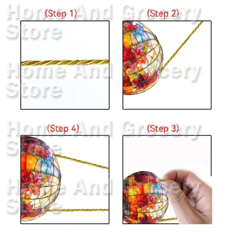 0XXA Hot Air Balloon Sun Catcher Window Hanging Acrylic Wall Hanging Hot Air Balloon