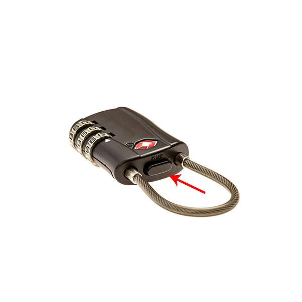 2X Tsa Approved 3 Digit Combination Cable Luggage Security Locks