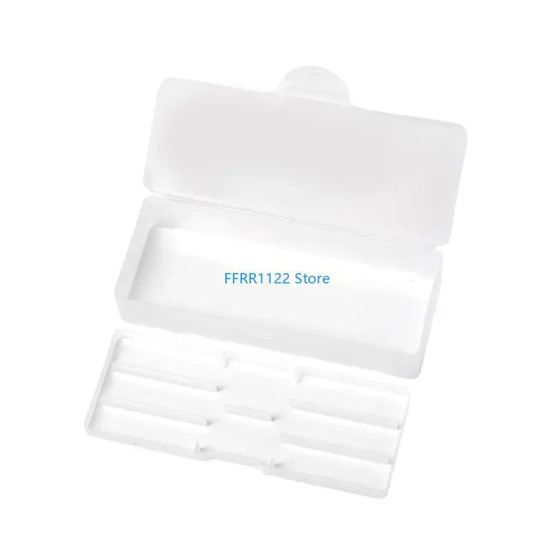 Y1UF Double Layer Storage Case for Nail Art Pens Brush Art Tools,Clear Manicure Pedicure Tool Container