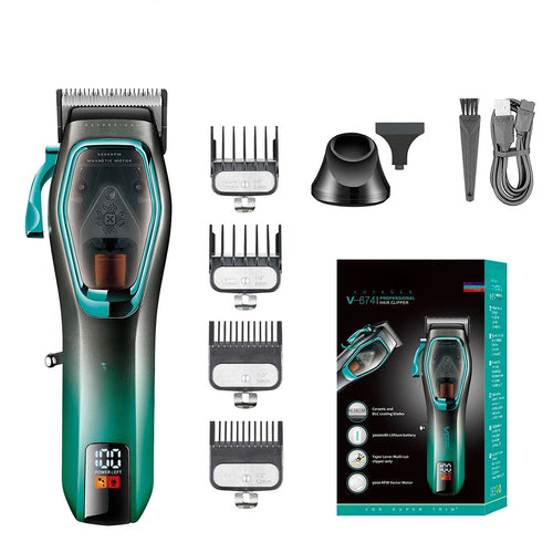 Hair Trimmer Professional Hair Clipper Rechargeable Haircut Machine