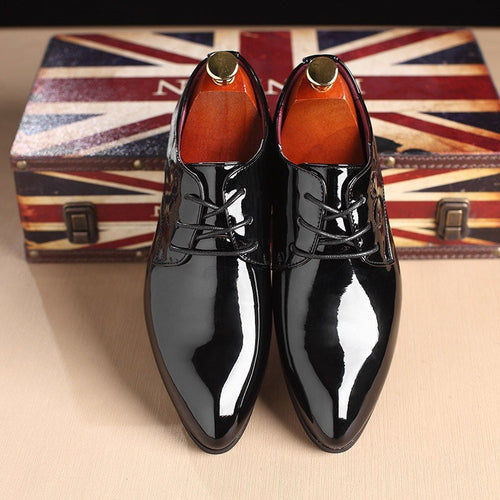 Men Leather Shoes Men Business Casual Dress Shoes Business Casual