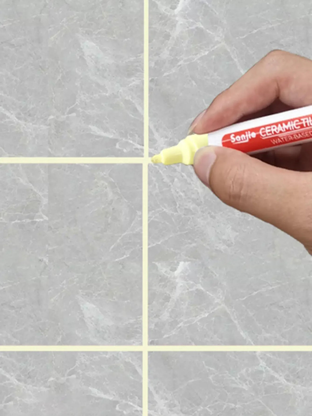1/5/10PC Waterproof Marker Pen Wall Seam Repair Tiles Grout Markers Pens Floor Bathroom Decontamination Paint Brush Tools