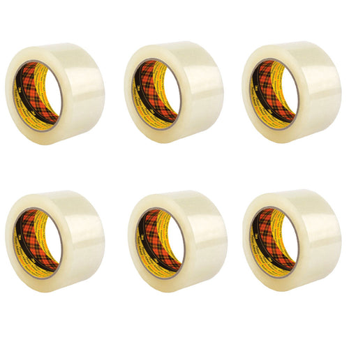 3M Scotch Clear Packaging 370 Tape 48mmx75m Strong Packing Moving