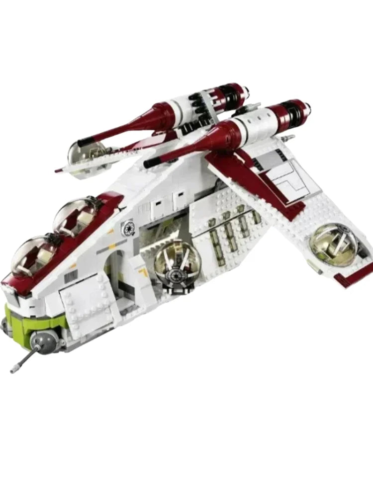 1175pcs Compatible With 05041 Republic Dropship Gunship Building Blocks 75021 Bricks Toys For Children Christmas gift