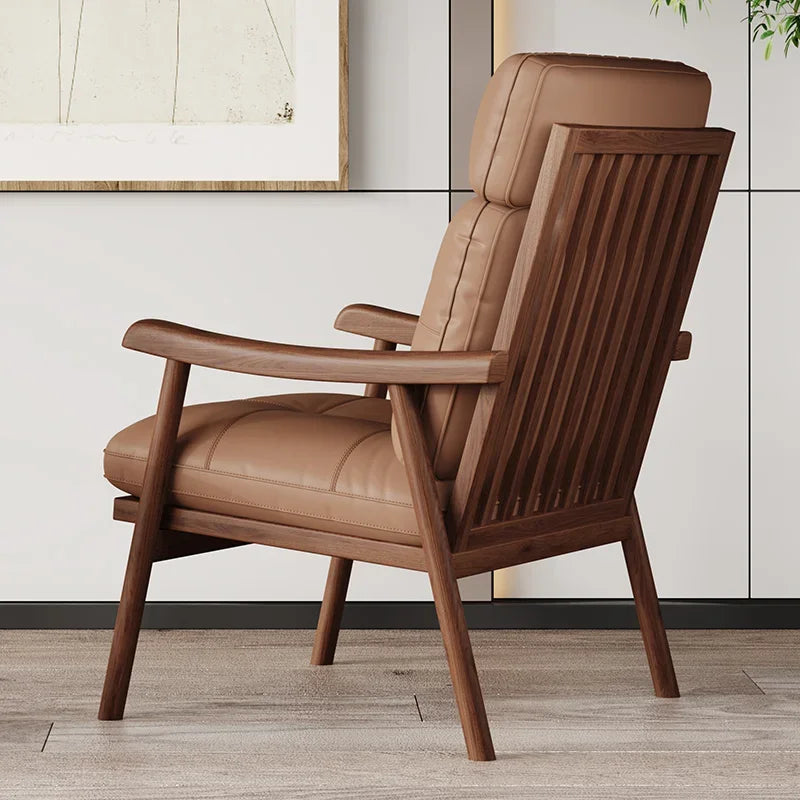 Wood Dining Chair Wedding Office Sofa In The Living Chairs Room Armchair Designer Dressers Nordic Home Furniture Bedroom Accent