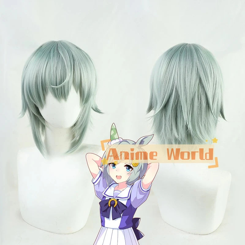 Game Anime Seiun Sky Cosplay Wig Uma Musume Pretty Derby Heat-Resistant Fiber Synthetic Hair Halloween Wig