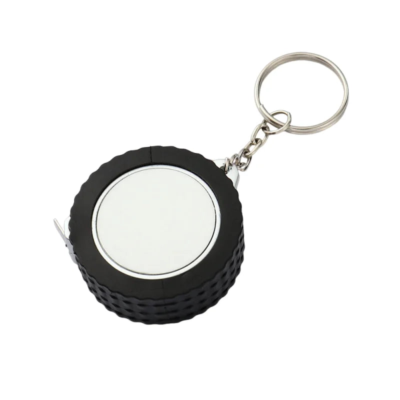 1 Piece Personalised Custom Photo Mini Tape Measure Keychain - Personalised gifts, durable home improvement tools and keychains.