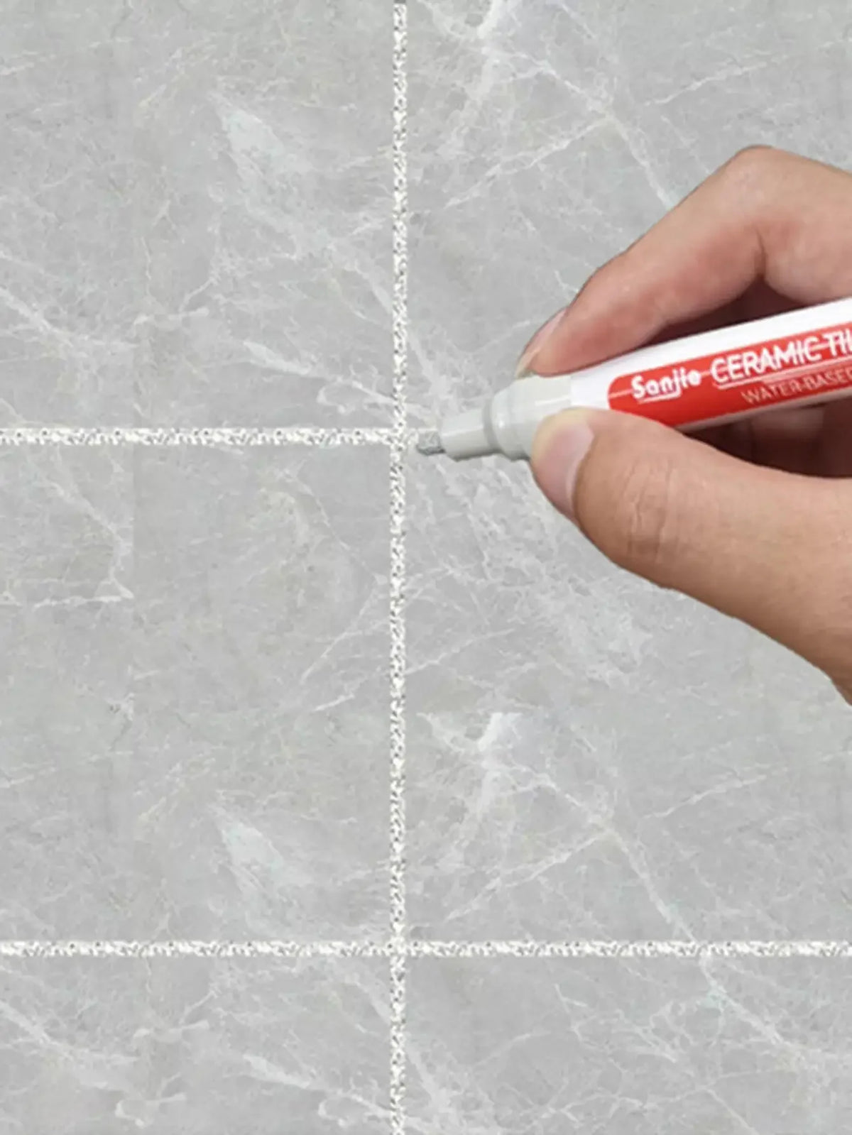 1/5/10PC Waterproof Marker Pen Wall Seam Repair Tiles Grout Markers Pens Floor Bathroom Decontamination Paint Brush Tools