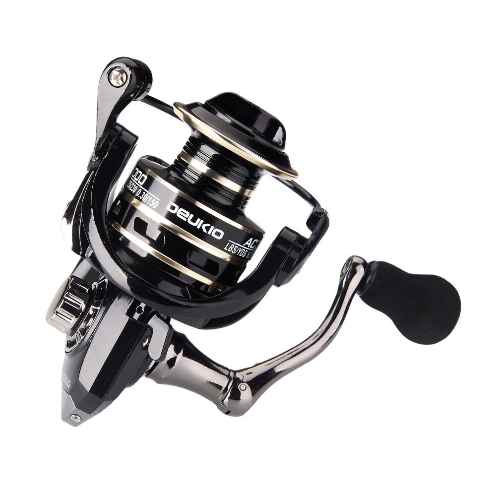 12BB Metal Spinning Fishing Reel 5.2:1 Freshwater Saltwater Left Right