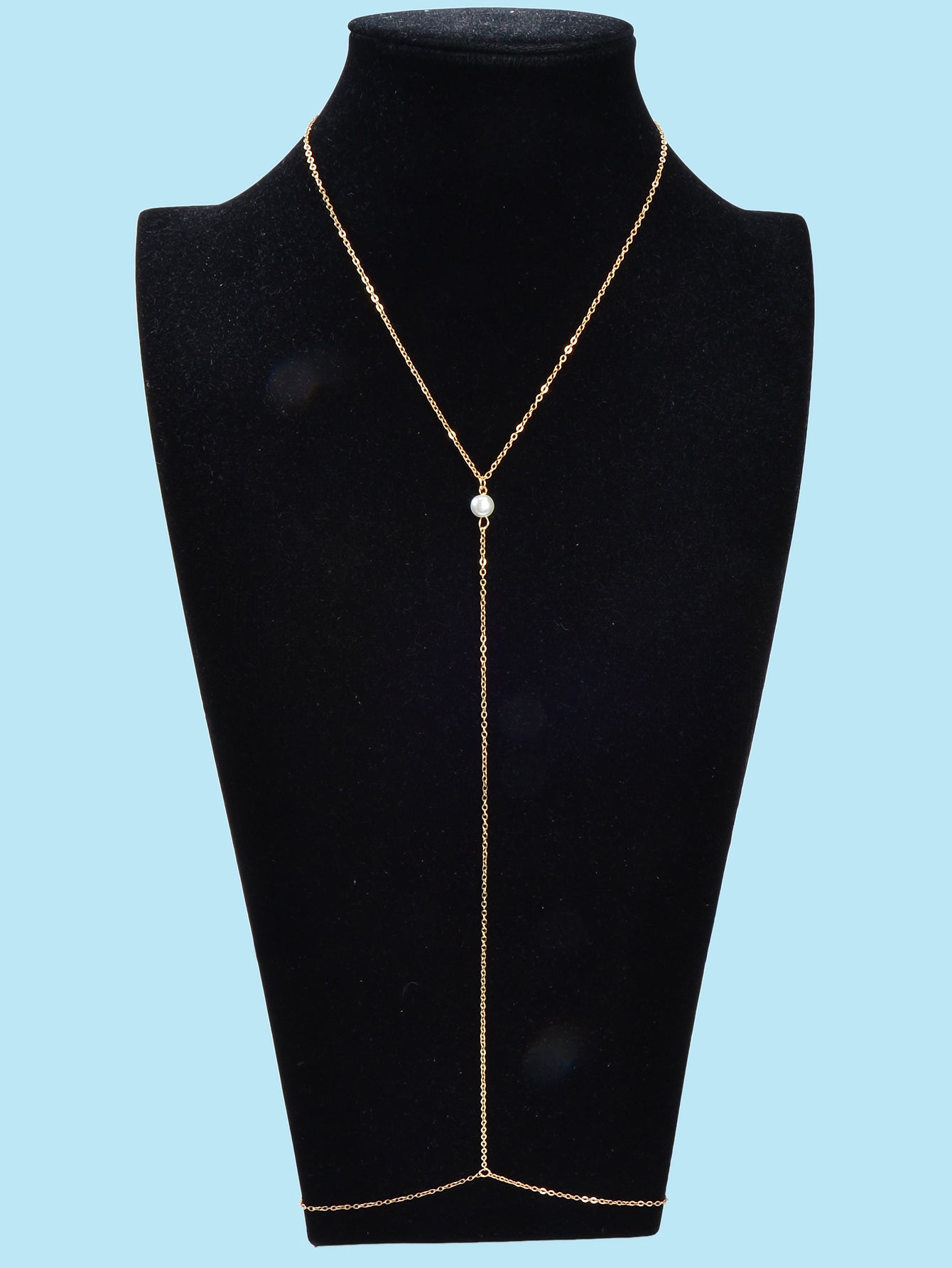 Gold Sexy Body Chain Thin Bra Bikini Waist Belly Beach Minimalist Body