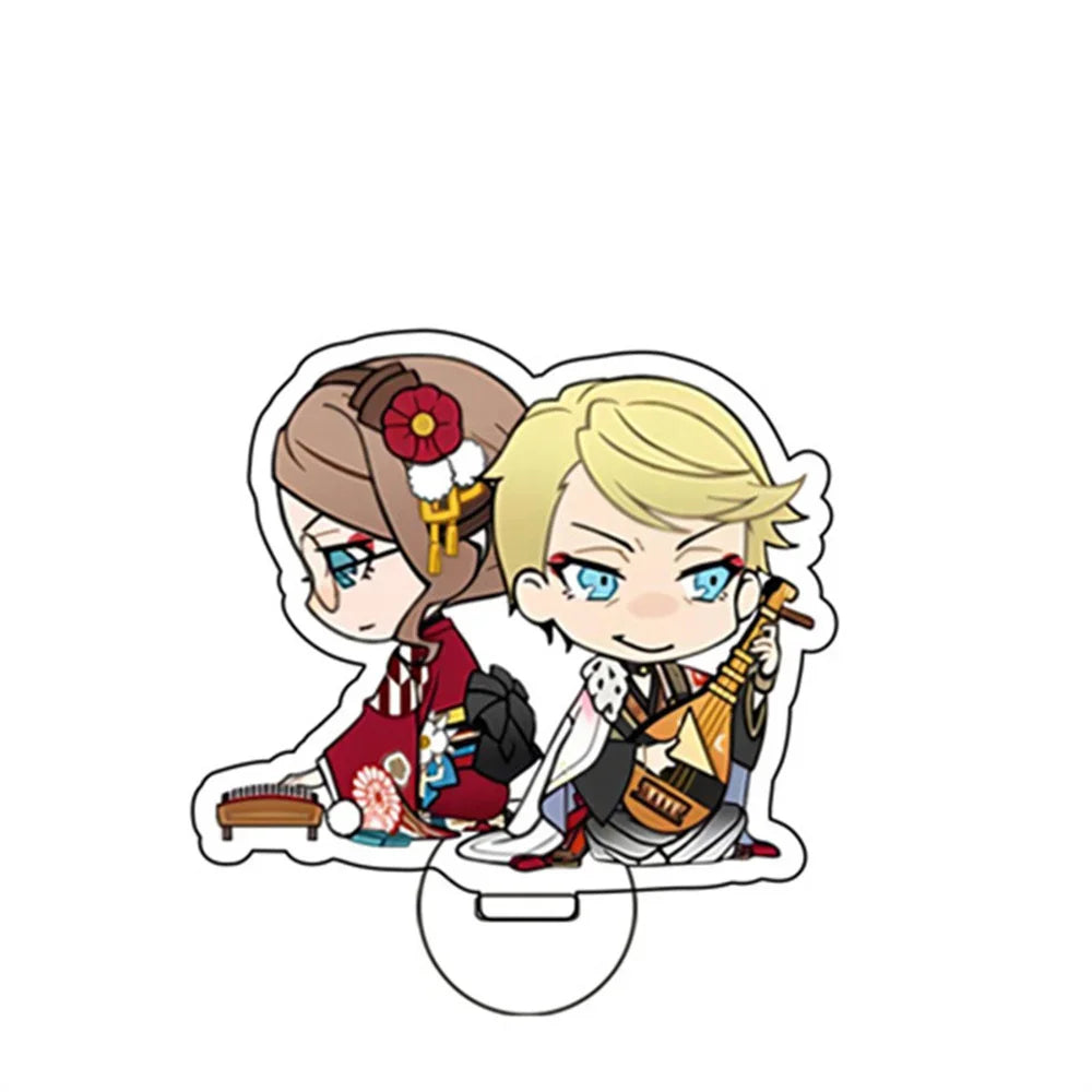 Japan Anime Bungo Stray Dogs Acrylic Stand Model Figure Cosplay Plate Holder Topper Fans Christmas Desk Decor Plate Gifts