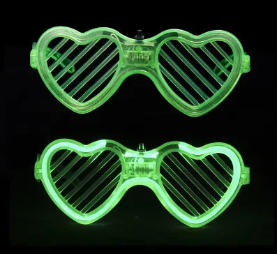 5/10/15/20/30 Pcs Led Neon Party Glasses Light Up Sunglasses Glow in the Dark Glasses for Kids Adults Party Supplies