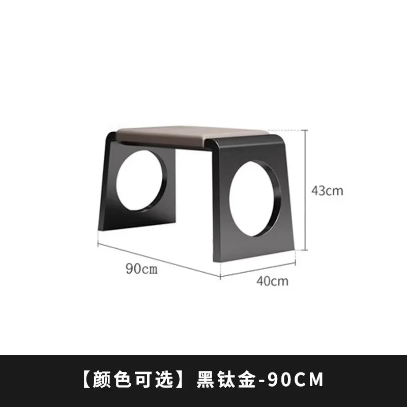 Minimalist Space Saving Foot Stool Nordic Bench Seat Lounge Big Size Step Stool Fashion Ornaments Muebles De Salon Accessories