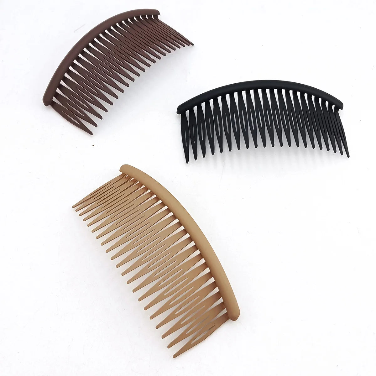 1/12 PCS Women Hair Comb Large Simple Hairpin Bangs Fixed Arrangement Broken Hair Headband Back Head Comb Hair Accessories