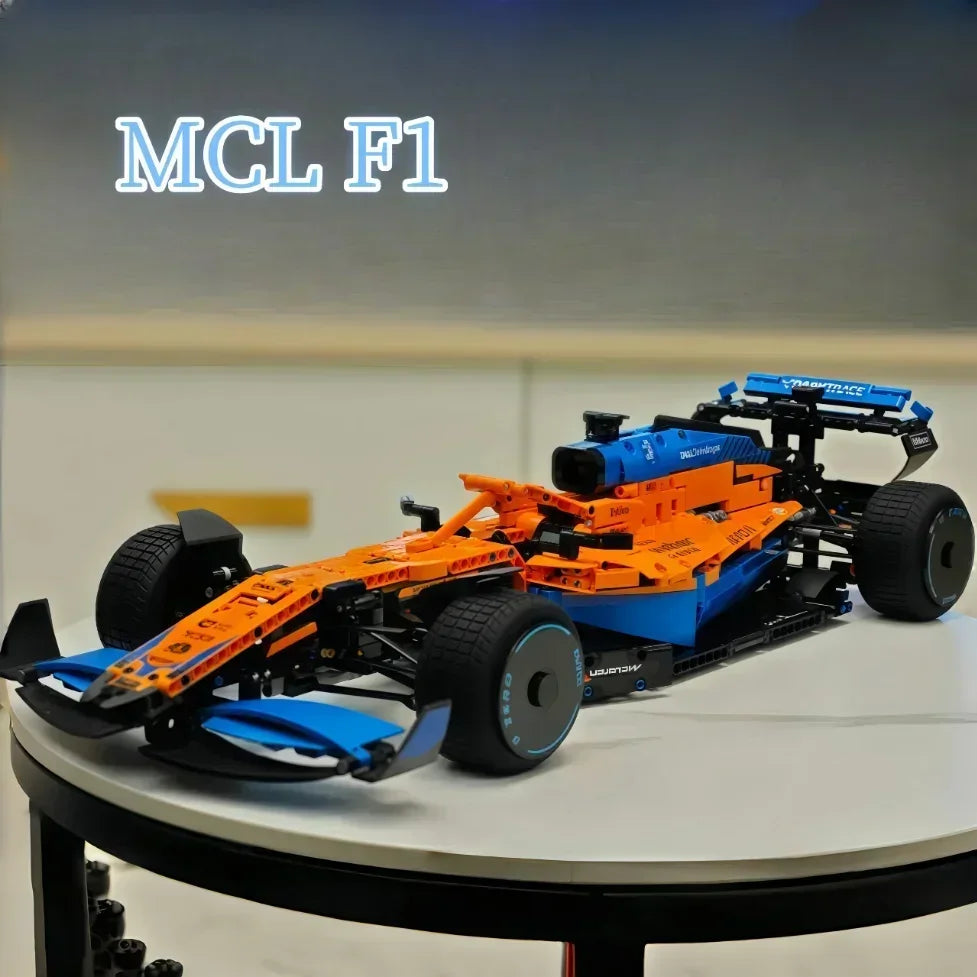 In Stock Technology F1 Racing Series F1 W14 E1 RB20 F1 SF24 F1 Supercar Model MOC Assemble Toy Birthday Gifts