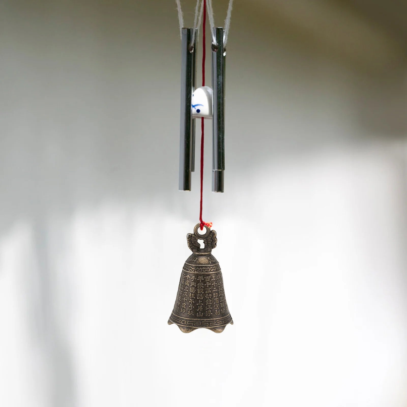 10 Pcs Outdoor Vintage Bell Office Rustic Christmas Decor Iron Colorful Ornaments