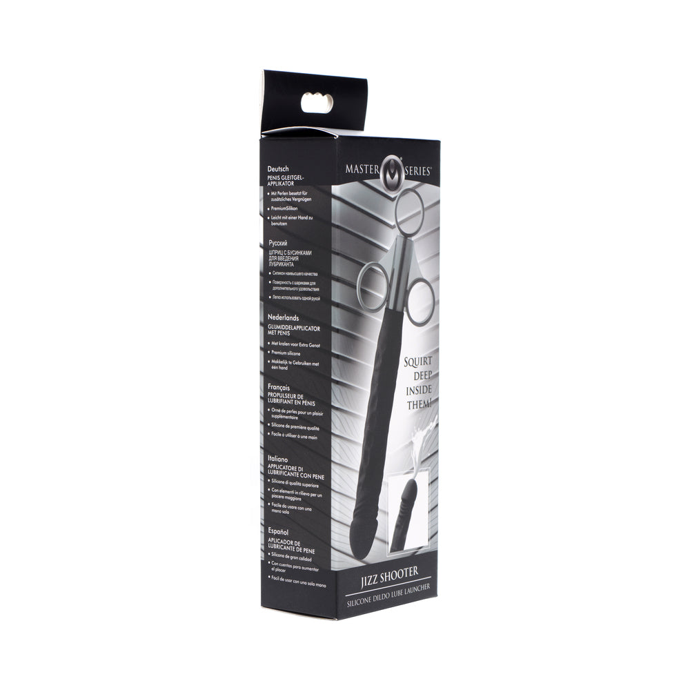Master Series Jizz Shooter Silicone Dildo Lube Launcher 7.75"