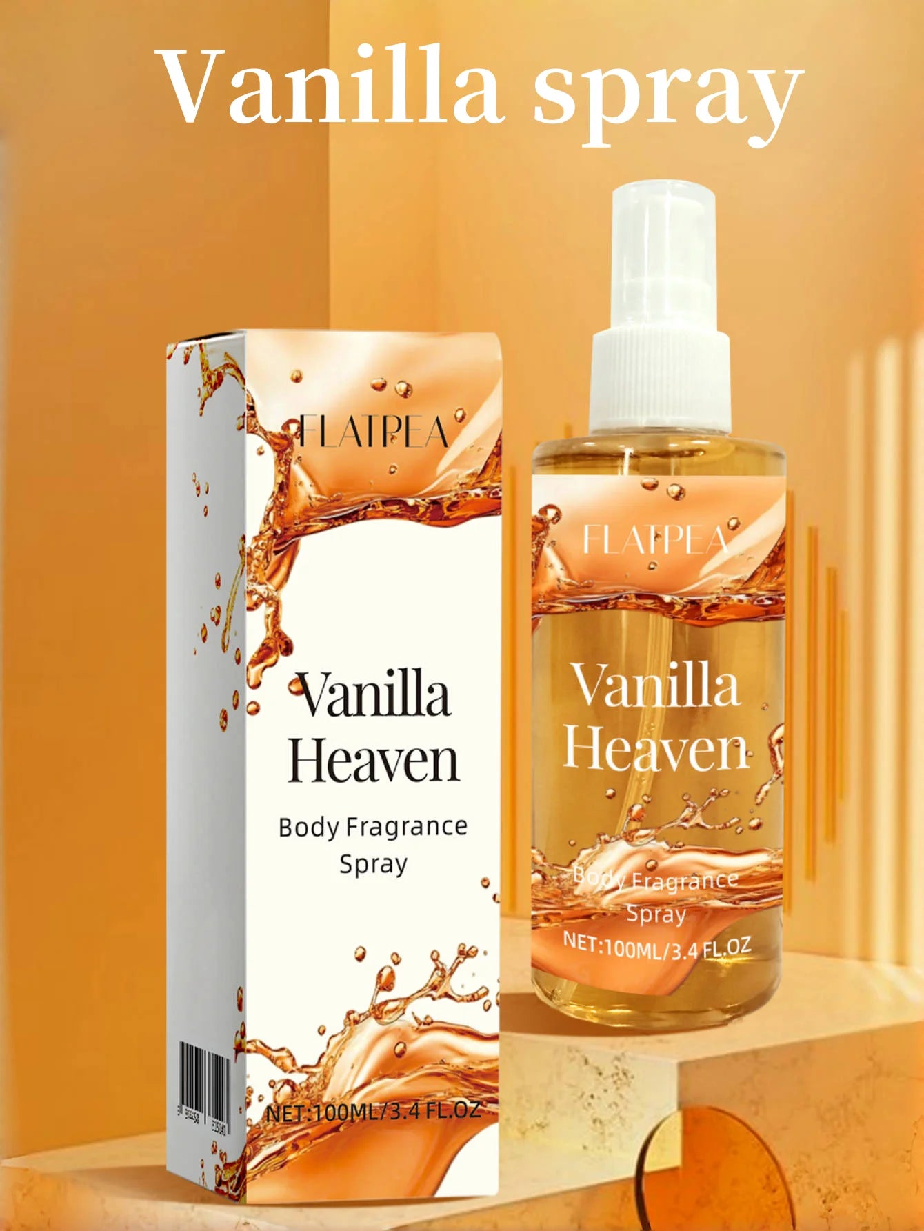 100ml Vanilla Fragrance Fragrance, Body And Hair Mist, Long-Lasting Scent, Suitable For Business Occasions, Dates
