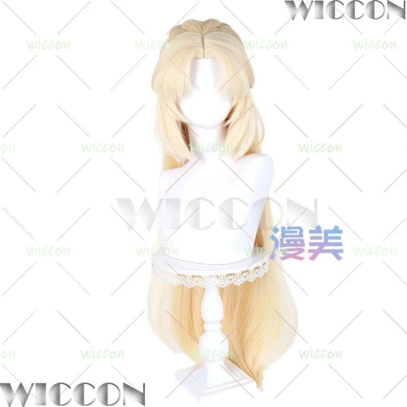 flins nocole reeyn alice durin Istaroth ronova Genshin Impact Cosplay Wig Set Roleplay Man Woman Hair Prop Halloween Party Cos