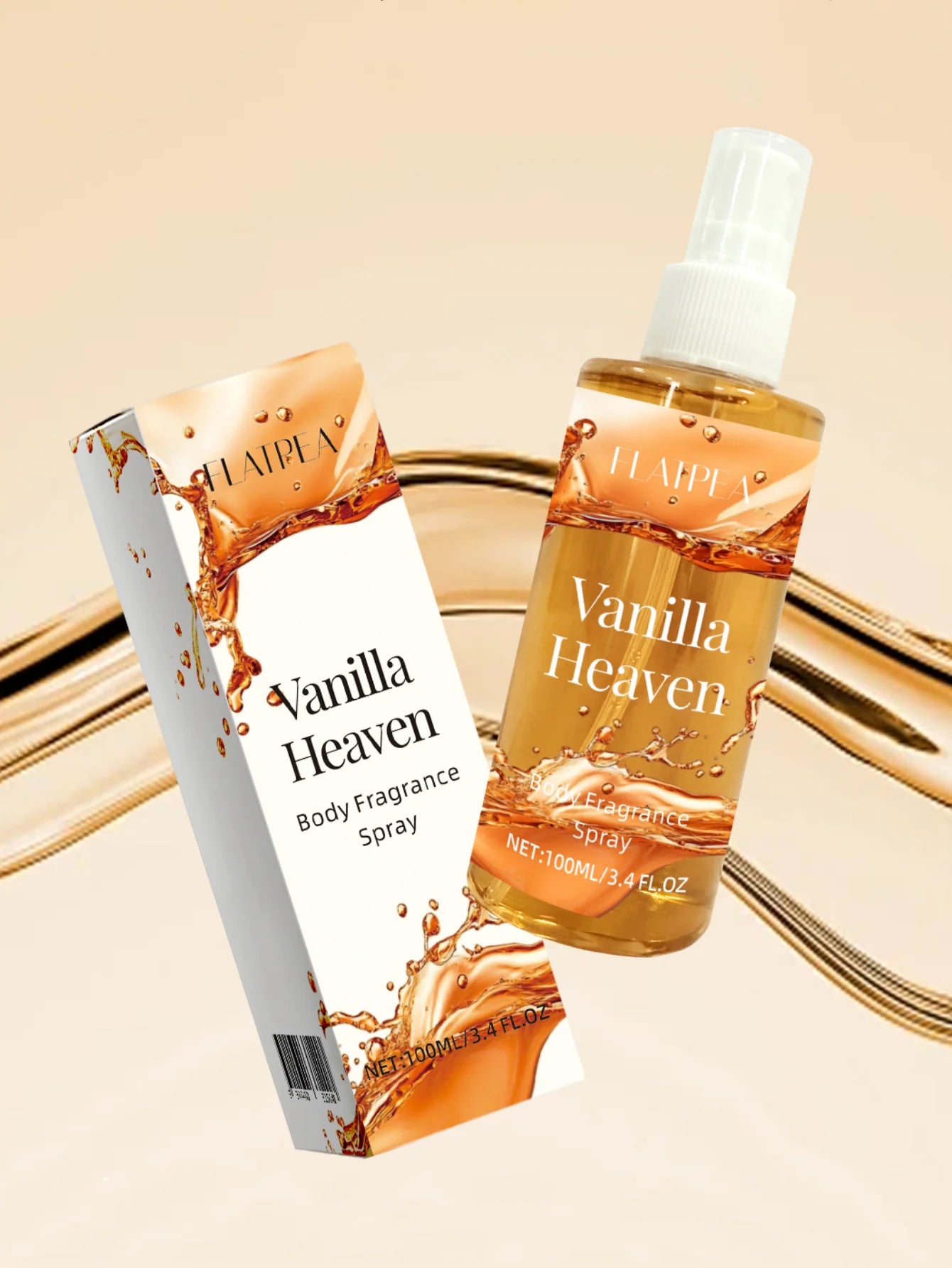 100ml Vanilla Fragrance Fragrance, Body And Hair Mist, Long-Lasting Scent, Suitable For Business Occasions, Dates