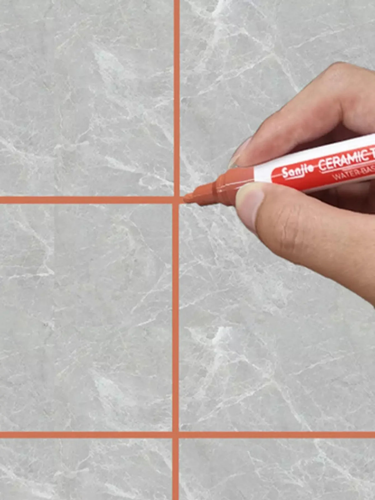 1/5/10PC Waterproof Marker Pen Wall Seam Repair Tiles Grout Markers Pens Floor Bathroom Decontamination Paint Brush Tools