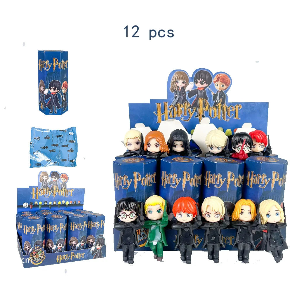 Hot Selling Harry Potter Blind Box Mini Figures Random Blind Bag Party Cute Doll Mystery Lucky Toys Kid Christmas Secret Gift