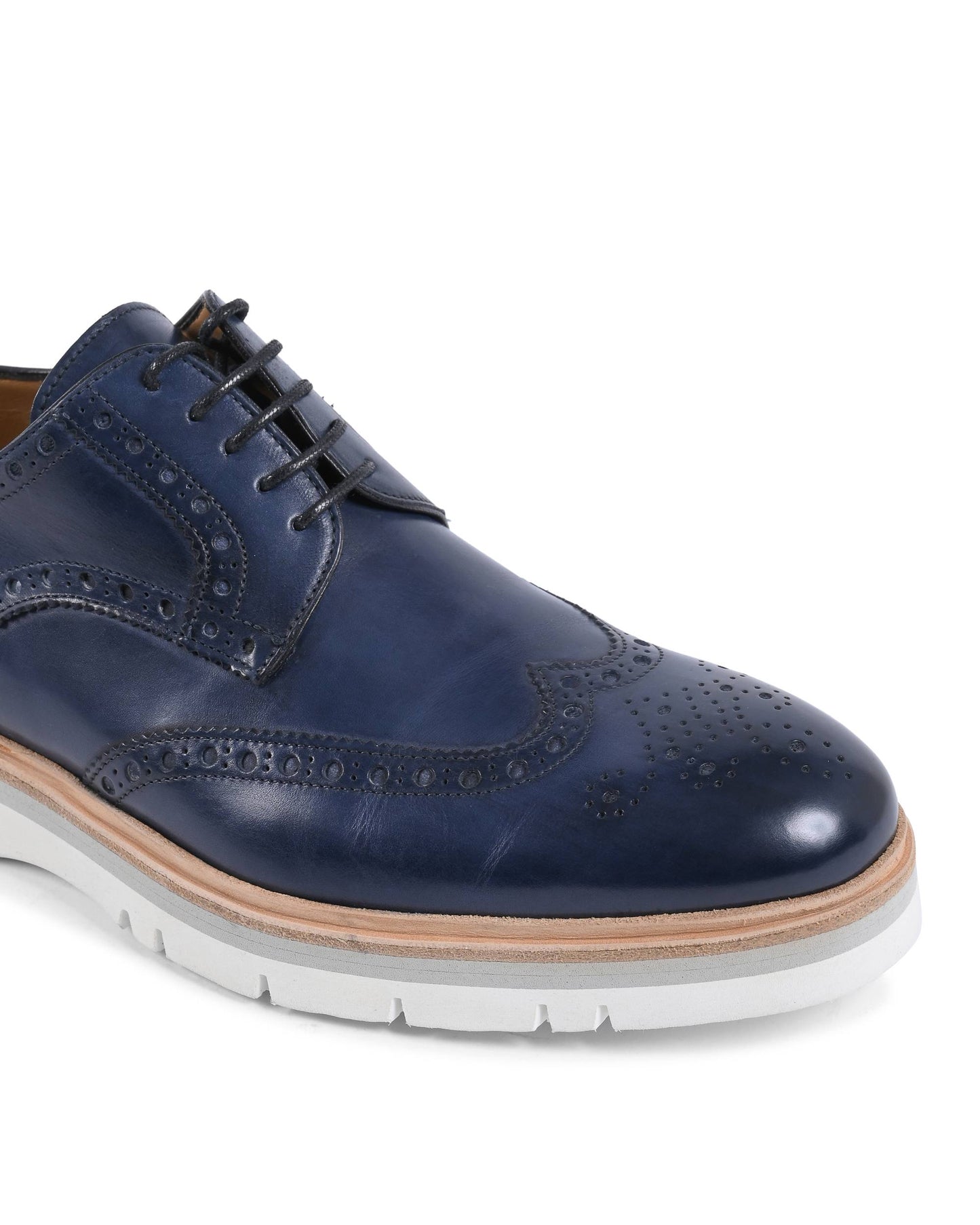 Dee Ocleppo Mens Brogue Shoes EB131 VIT BLU SC LUC GALLO