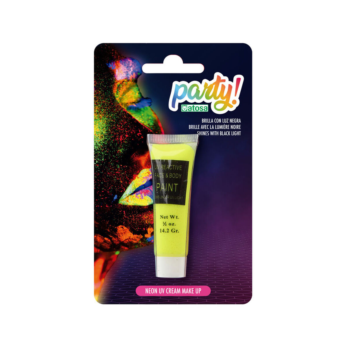 Make-up Glow In The Dark Yellow
