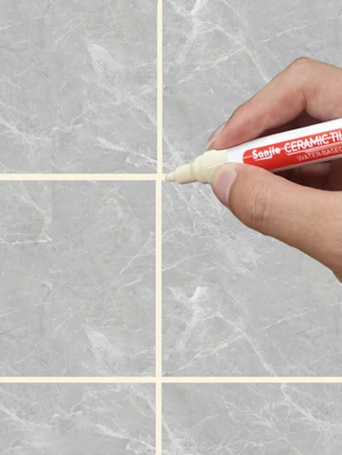 1/5/10PC Waterproof Marker Pen Wall Seam Repair Tiles Grout Markers Pens Floor Bathroom Decontamination Paint Brush Tools
