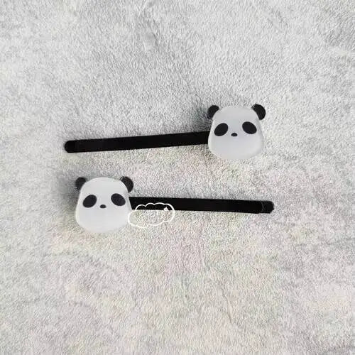 NEW Anime Skip And Loafer Iwamura Mitsumi Cos Acrylic Headwear Cosplay Panda Clip Hair Ornament Hairpin Jewelry Gifts Girls