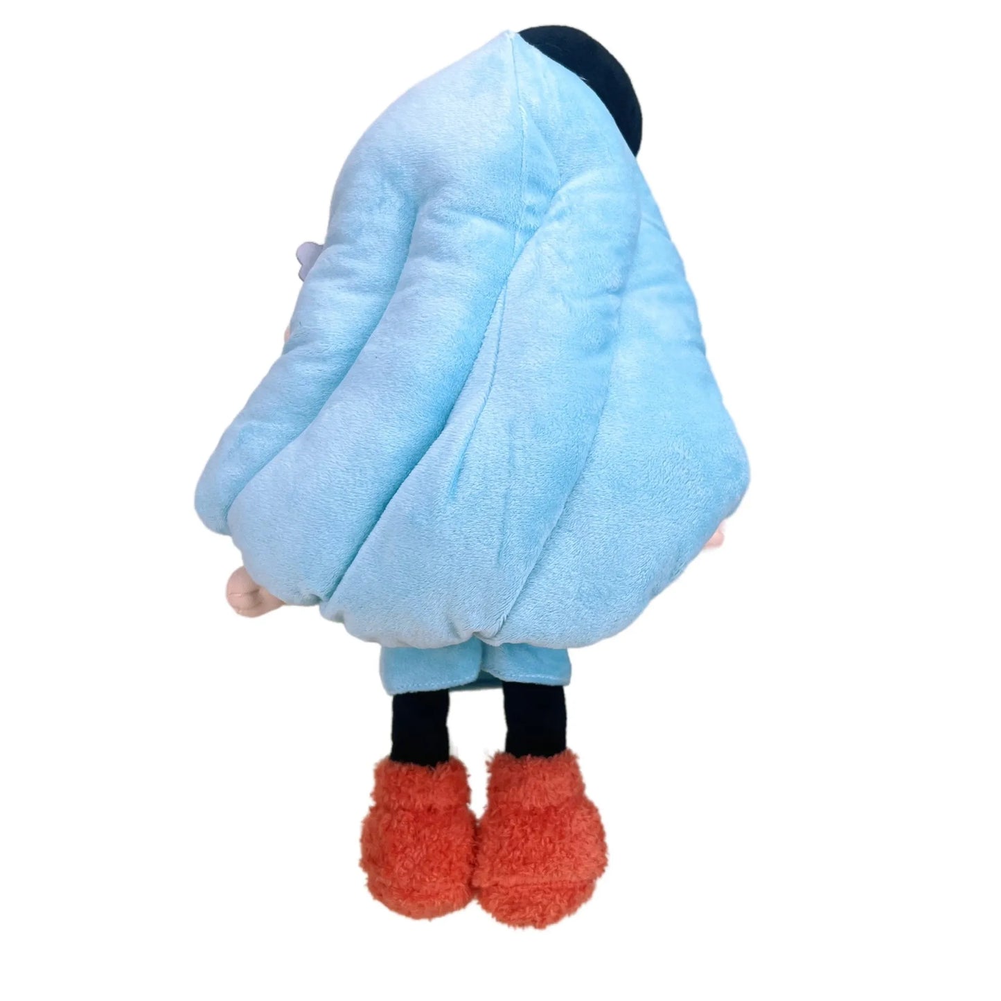 Hilda twig Adventure King Hilda Plush Toy Blue Hair Girl Goes to Town Doll Children's Birthday Gift for Friends