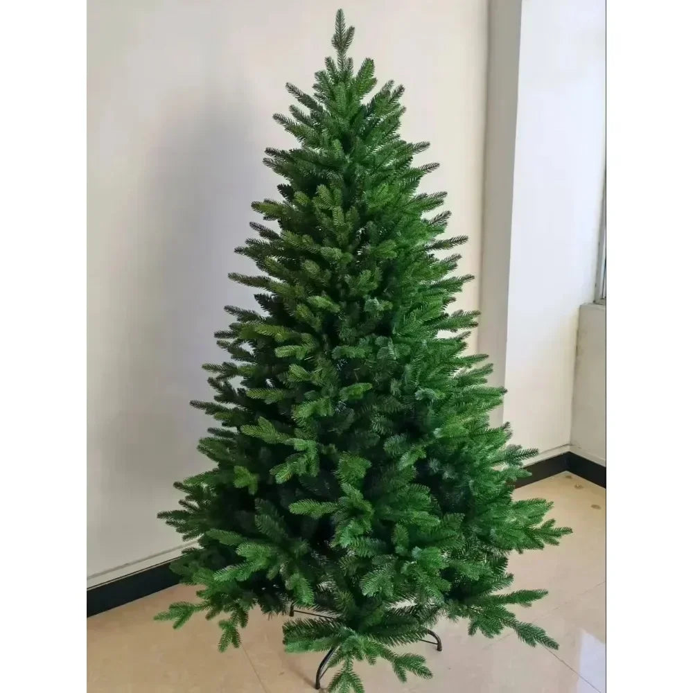 1.2m-3m Christmas Tree Artificial Large Encryption PE+PVC Material Xmas Tree for Home Indoor Outdoor Decor Christmas Ornaments