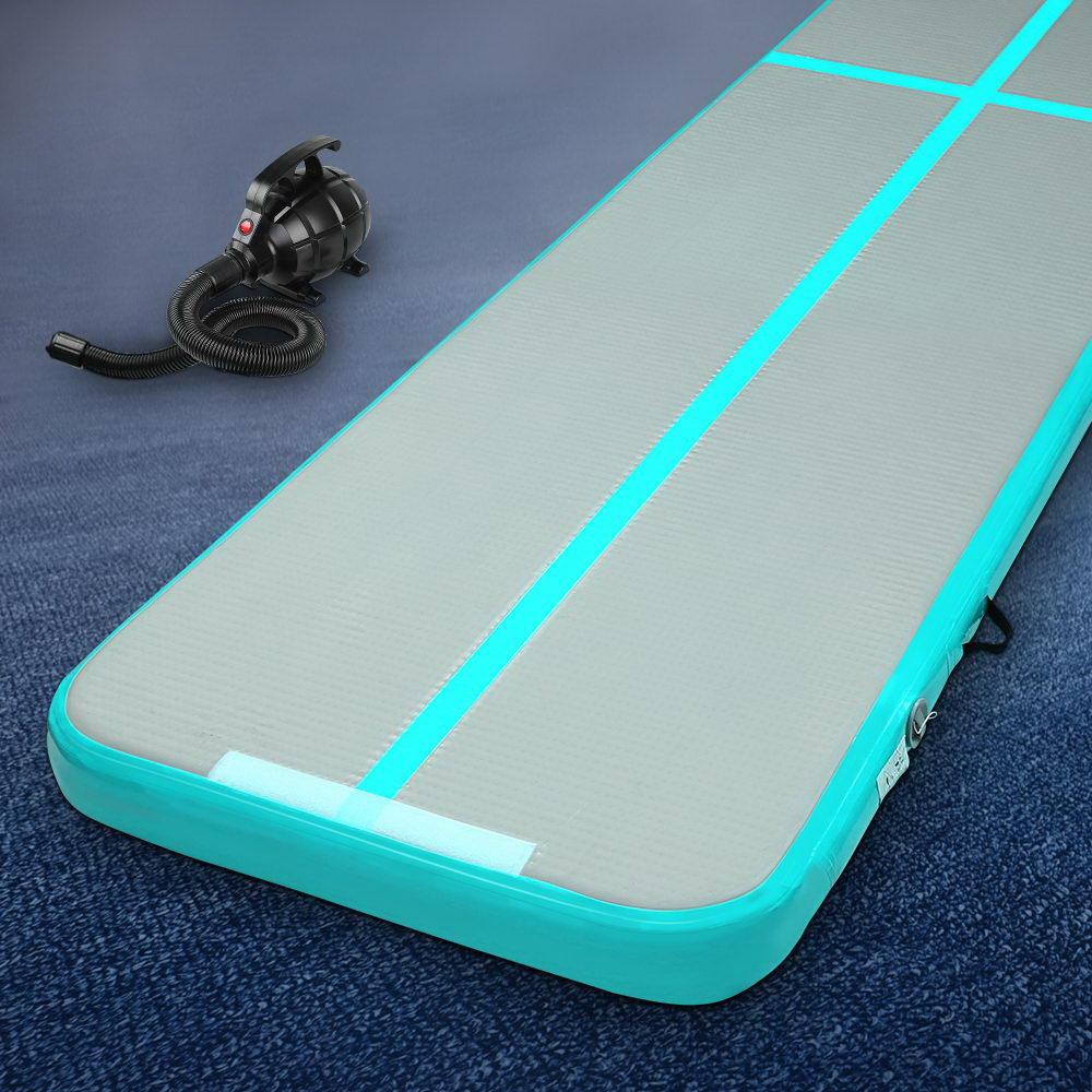 Everfit GoFun 4X1M Inflatable Air Track Mat with Pump Tumbling