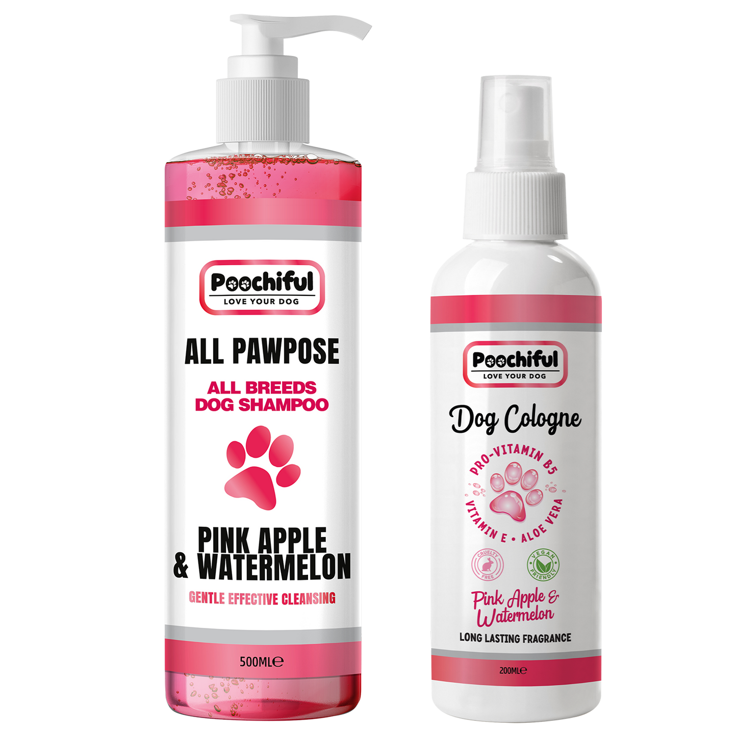 All Pawpose 500ml + Pink Apple and Watermelon 200ml Cologne Bundle