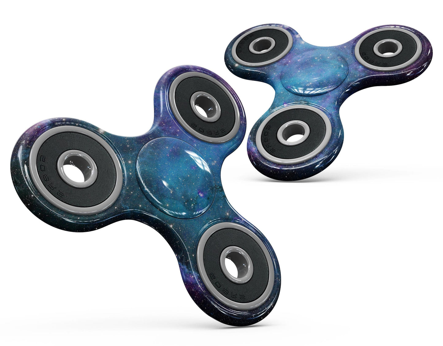 Azure Nebula Full-Body Fidget Spinner Skin-Kit