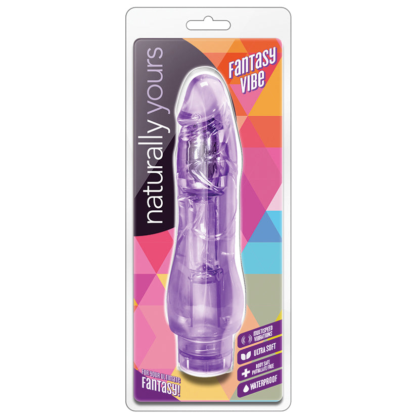 Naturally Yours Fantasy Vibe-Purple 8.5"