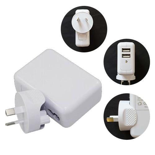 ASTROTEK USB Travel Wall Charger AU Power Adapter Plug 5V 2.1A