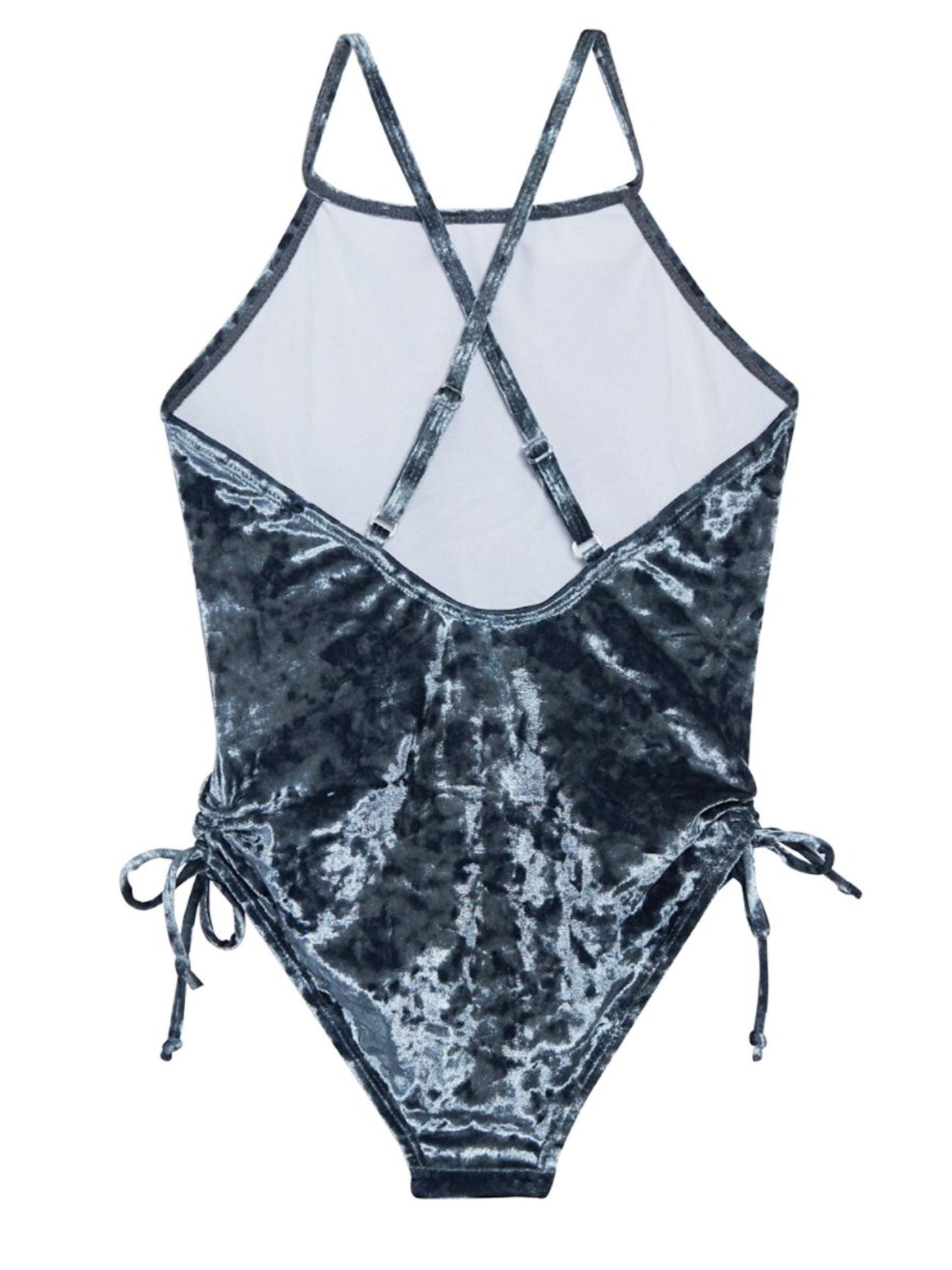 Emiliya - Crushed Velvet One Piece Swimsuit