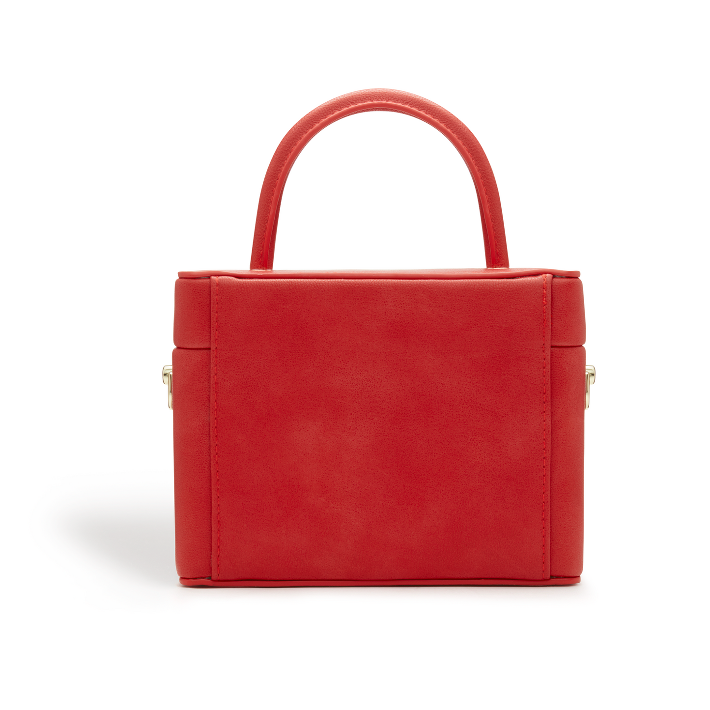 Mae Red Satchel Vegan Cross Body Bag