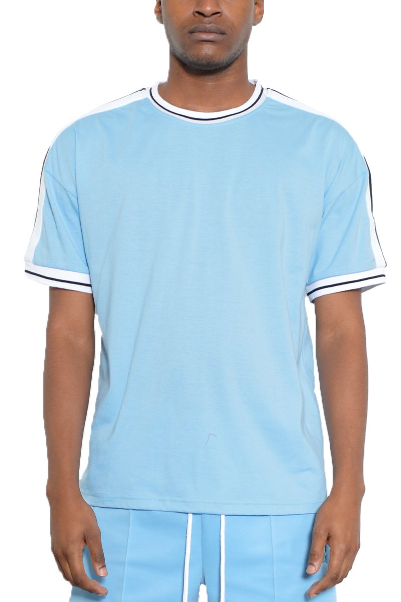 STRIPED TAPE TEE