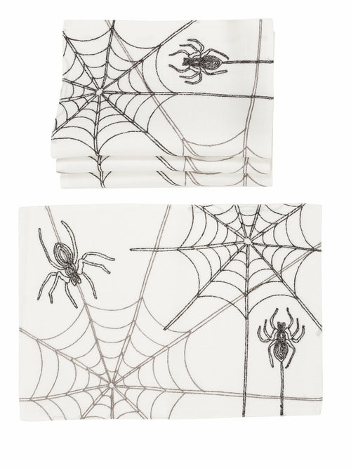 Spider Web Placemats | Set of 4