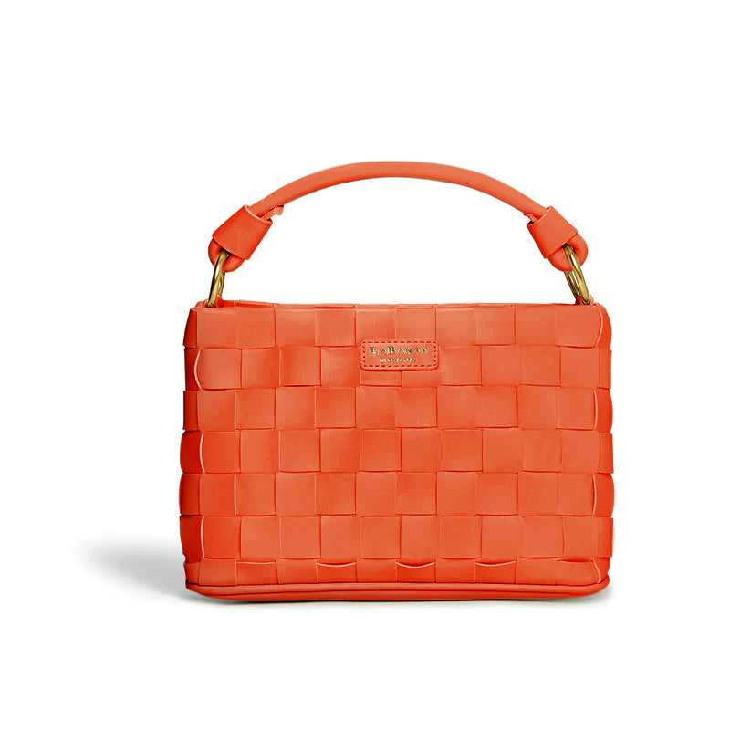 Bella Vegan Mini Crossbody Bag Orange